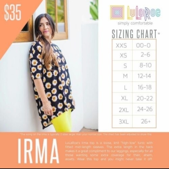 LuLaRoe Irma - Picture 6 of 6